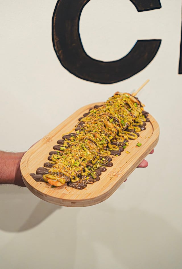 Dubai Chocolate Waffle Stick.