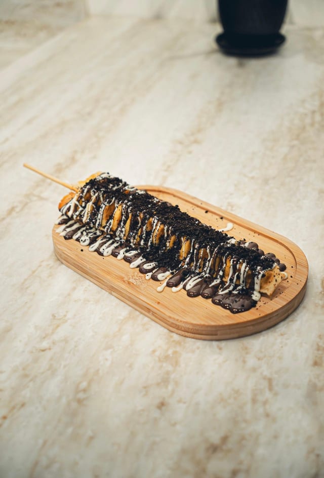 Cookies & Creme Waffle Stick.