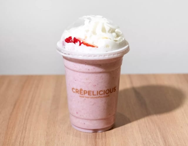 Strawberry Banana Milkshake.